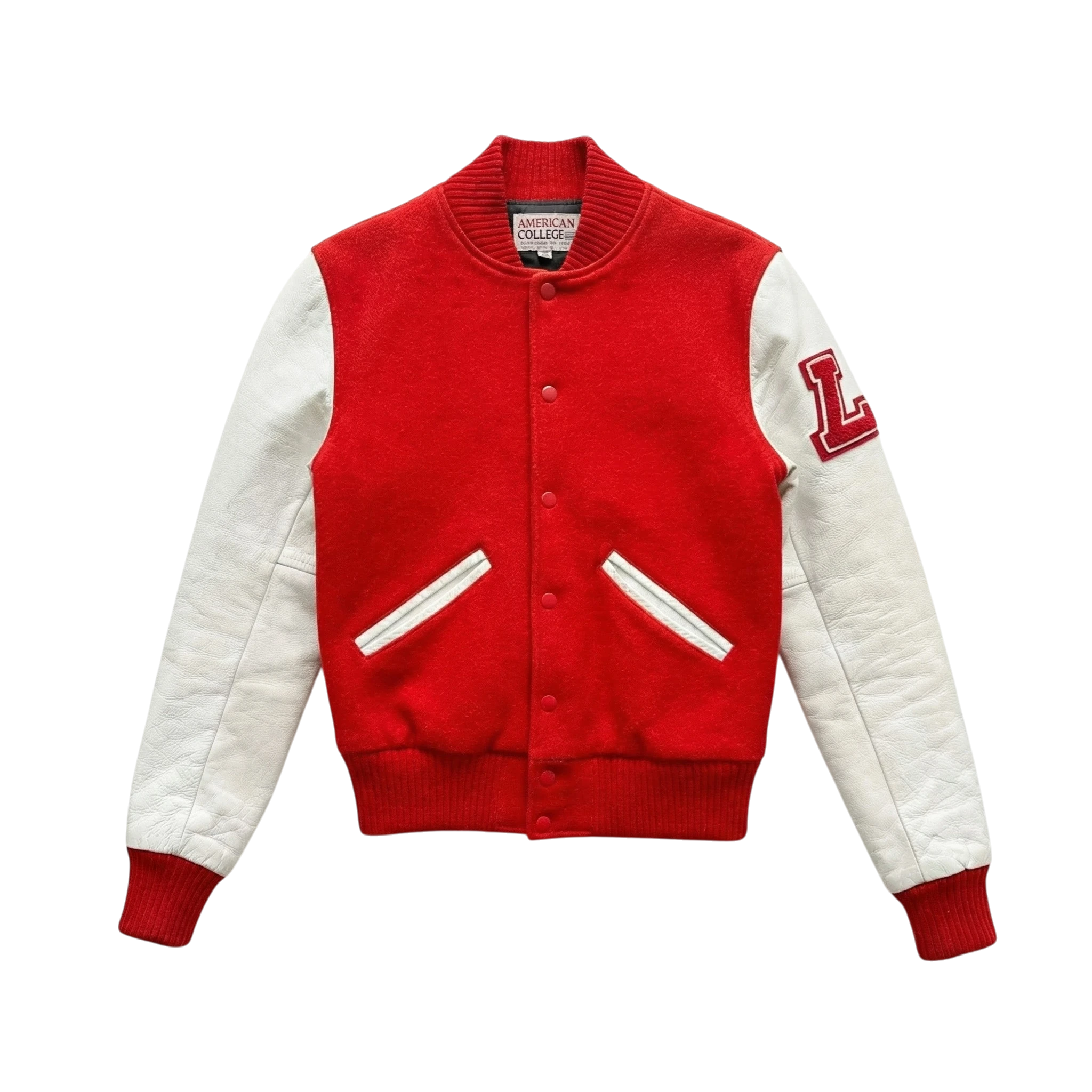 Vintage Love Kurtka Bomberka Skórzana M Vintage Streetwear - widok ogólny przód vintage