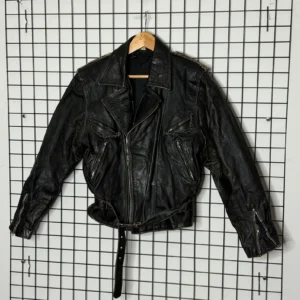 Vintage Love Kurtka Ramoneska Skórzana Biker XL Vintage - zdjęcie 3