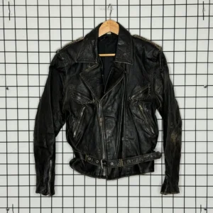 Vintage Love Kurtka Ramoneska Skórzana Biker XL Vintage - zdjęcie 4