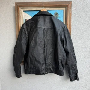 Vintage Love Kurtka Skórzana Biker XL Vintage Streetwear - zdjęcie 3