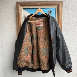 Vintage Love Kurtka Skórzana Rock XXL Vintage Streetwear - zdjęcie 4