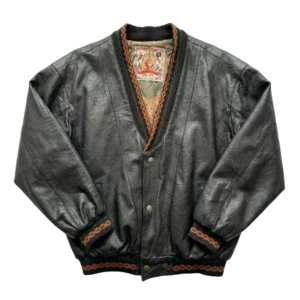 Vintage Love Kurtka Skórzana Rock XXL Vintage Streetwear - widok ogólny przód vintage