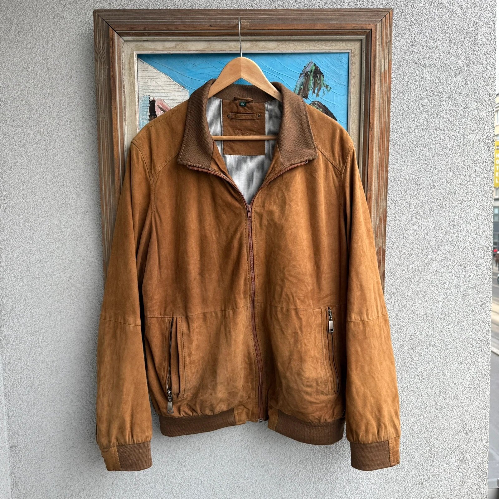 Vintage Love Kurtka Zamszowa 90s XL Vintage - widok ogólny przód vintage