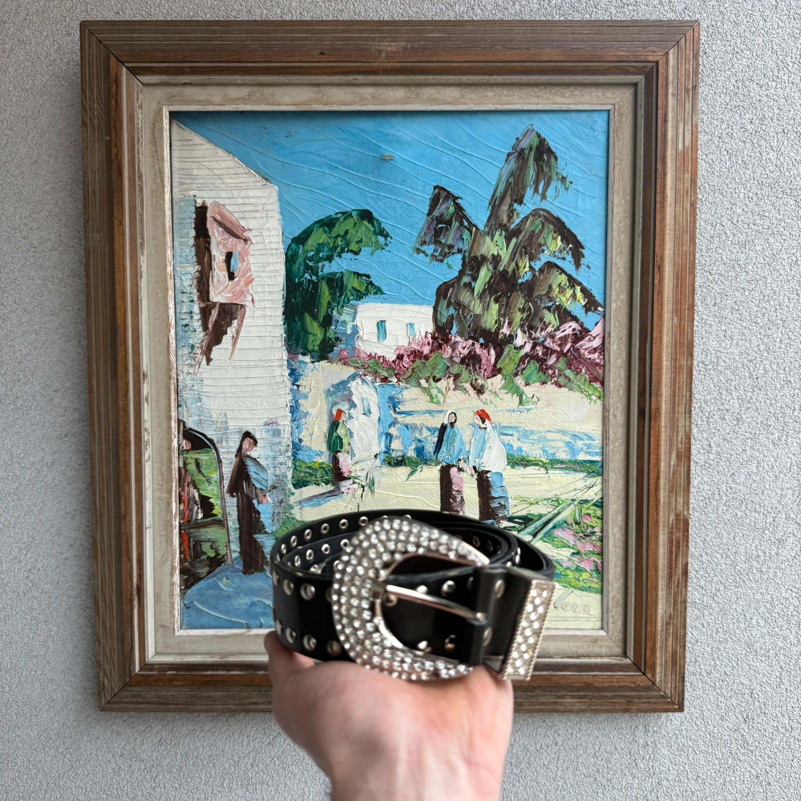 Vintage Love Pasek BB Simon 110 cm Vintage Streetwear - widok ogólny przód vintage