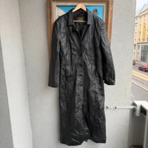 Vintage Love Płaszcz Skórzany Czarny XL Vintage Streetwear - zdjęcie 2