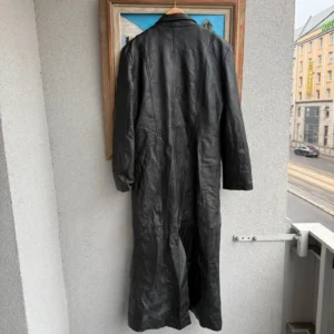 Vintage Love Płaszcz Skórzany Czarny XL Vintage Streetwear - zdjęcie 3