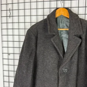 Vintage Love Płaszcz Wełniany Jednorzędowy XL Vintage - zdjęcie 4
