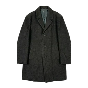 Vintage Love Płaszcz Wełniany Jednorzędowy XL Vintage - widok ogólny przód vintage