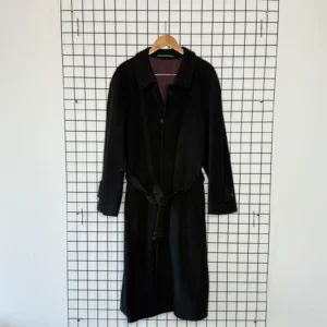 Vintage Love Płaszcz Wełniany Trencz L Vintage Streetwear - zdjęcie 2