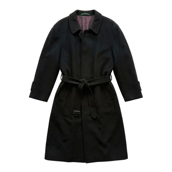 Vintage Love Płaszcz Wełniany Trencz L Vintage Streetwear - widok ogólny przód vintage