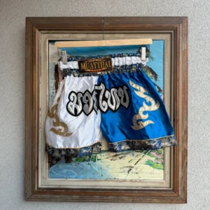 Vintage Love Spodenki Muay Thai Retro Vintage Streetwear - zdjęcie 2