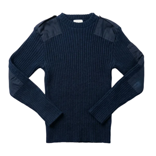 Vintage Love Sweter Military Wełniany M Vintage Retro STW - widok ogólny przód vintage