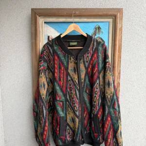 Vintage Love Sweter Pure Wool Coogi XXL Vintage Streetwear - zdjęcie 4
