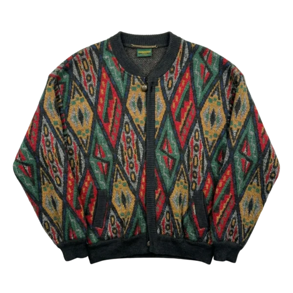 Vintage Love Sweter Pure Wool Coogi XXL Vintage Streetwear - widok ogólny przód vintage