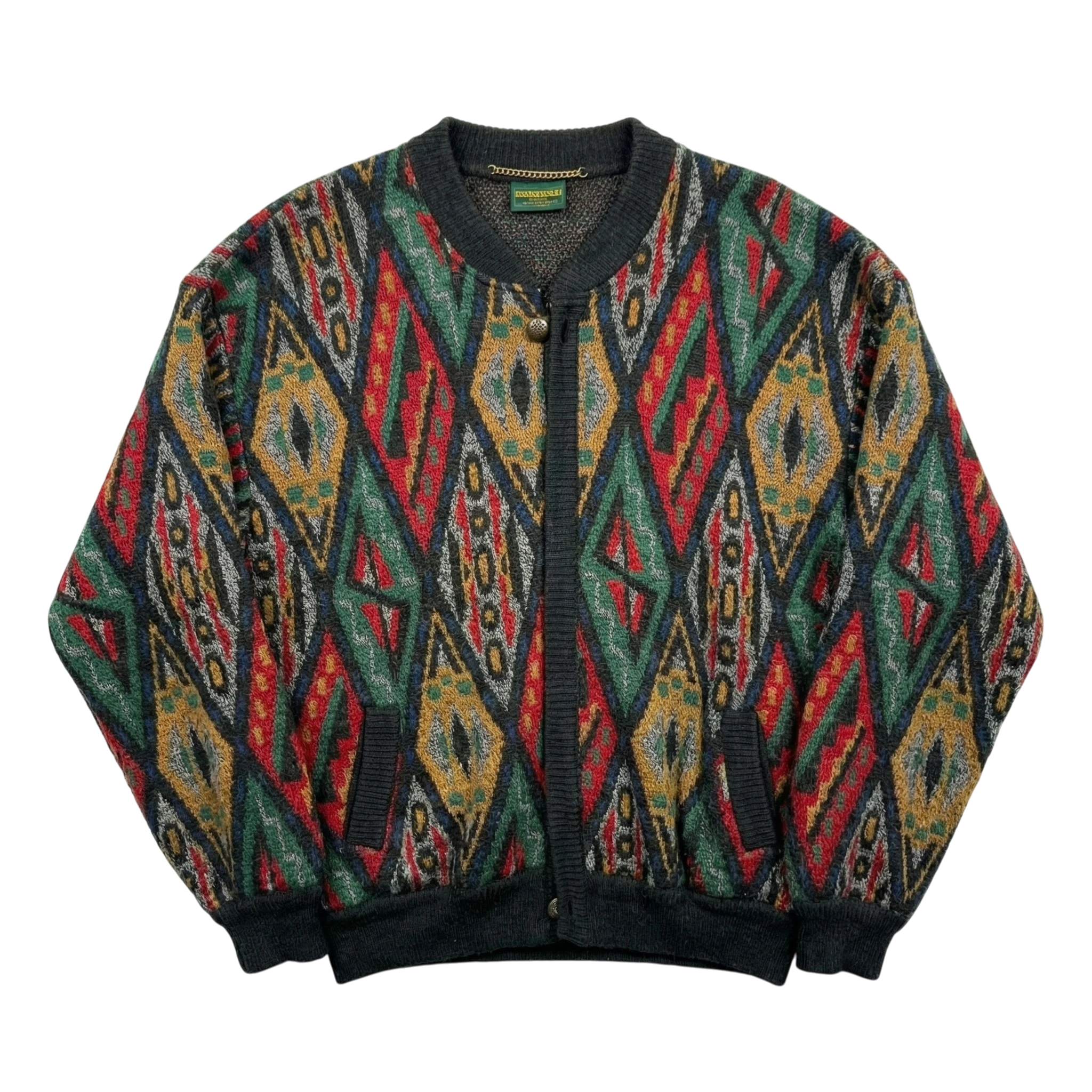 Vintage Love Sweter Pure Wool Coogi XXL Vintage Streetwear - widok ogólny przód vintage
