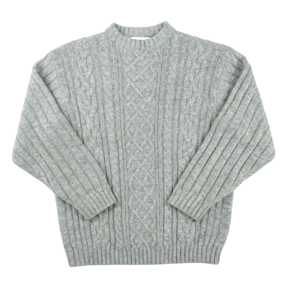 Vintage Love Sweter Warkocz XXL Vintage Retro Streetwear - widok ogólny przód vintage