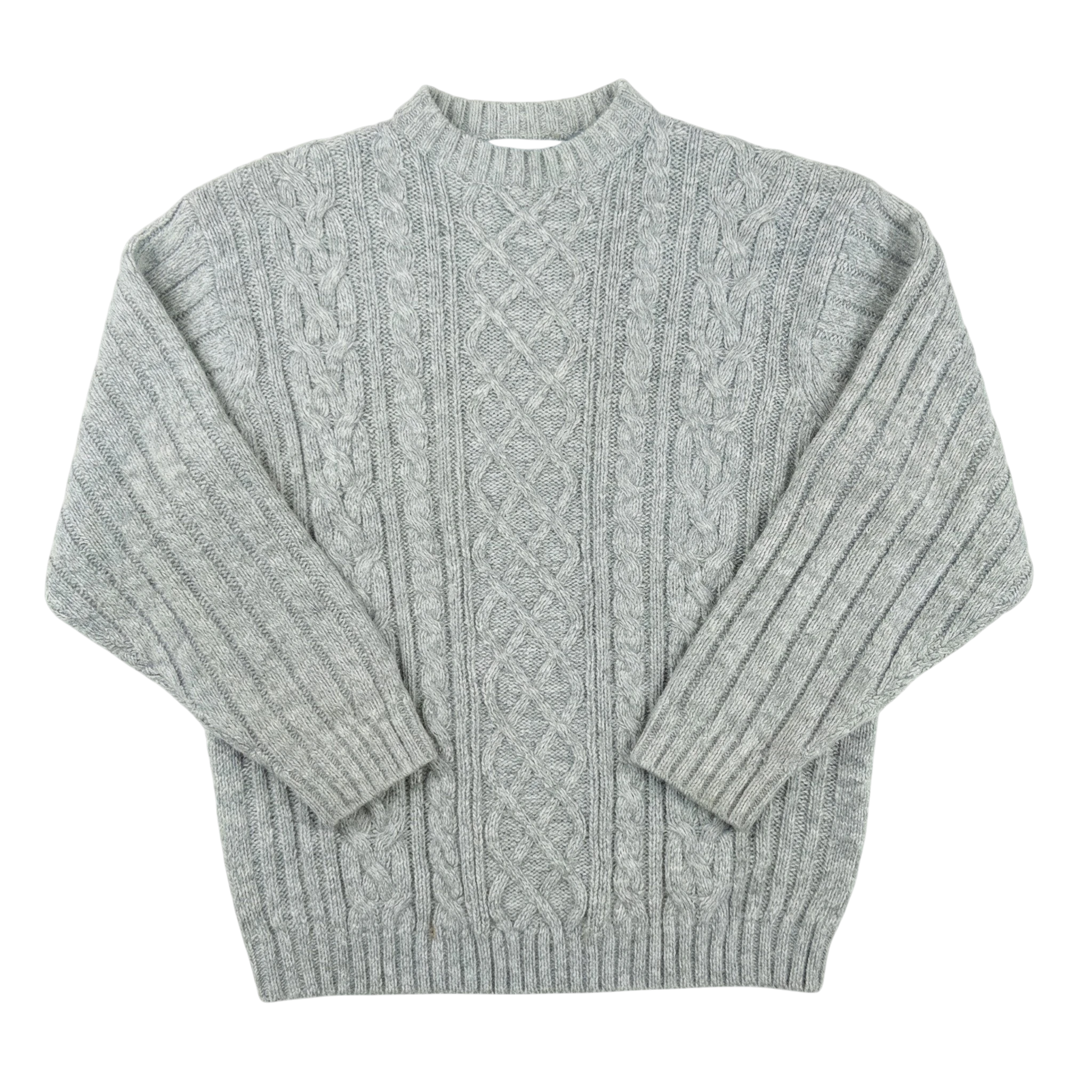 Vintage Love Sweter Warkocz XXL Vintage Retro Streetwear - widok ogólny przód vintage