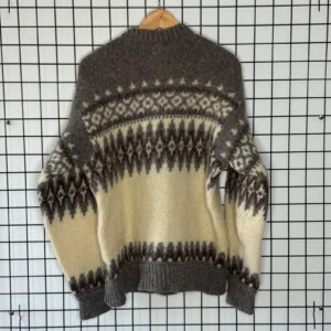 Vintage Love Sweter Wełniany Kurtka XL Vintage Streetwear - zdjęcie 3