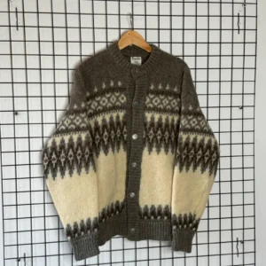 Vintage Love Sweter Wełniany Kurtka XL Vintage Streetwear - zdjęcie 4