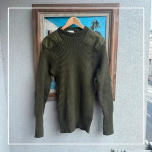 Vintage Love Sweter Wełniany Military XL Vintage Streetwear - zdjęcie 2