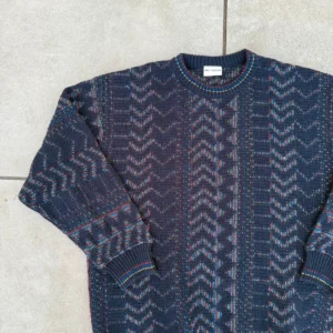 Vintage Love Sweter Wełniany Wzory XXL Vintage Streetwear - zdjęcie 4
