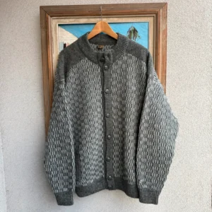 Vintage Love Sweter Wzorzysty XL Vintage Streetwear Retro - zdjęcie 2