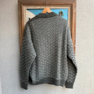Vintage Love Sweter Wzorzysty XL Vintage Streetwear Retro - zdjęcie 3