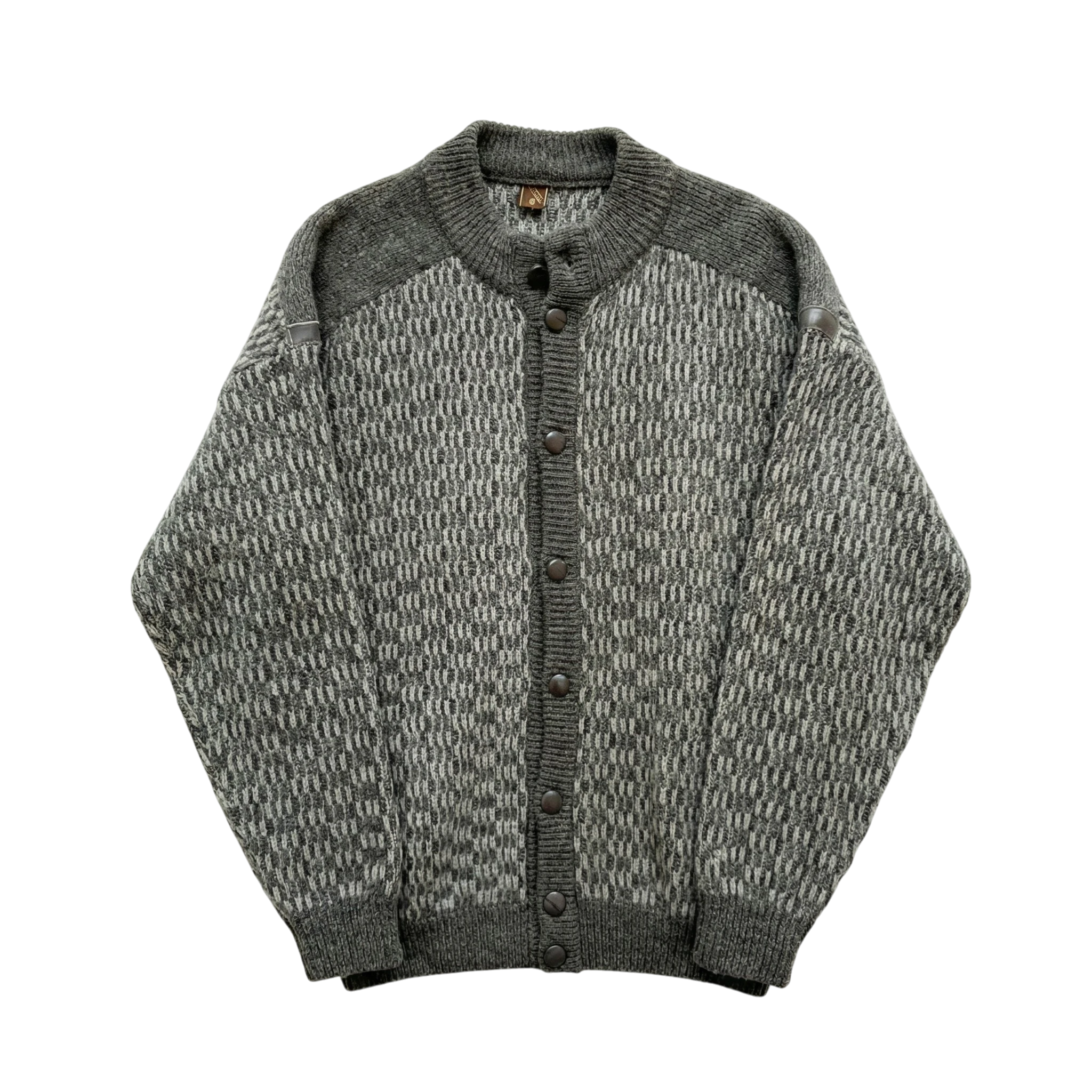 Vintage Love Sweter Wzorzysty XL Vintage Streetwear Retro - widok ogólny przód vintage