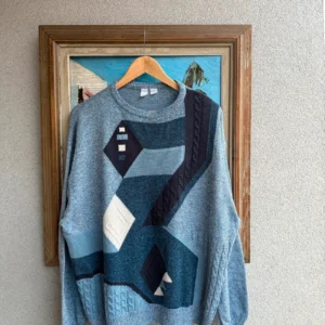 Vintage Love Sweter Wzorzysty XL Vintage Streetwear - zdjęcie 4