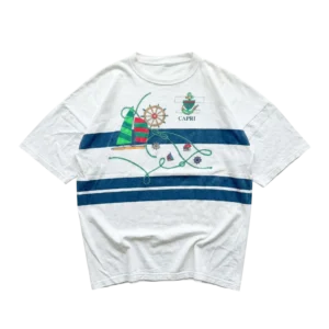 Vintage Love T-shirt Capri XL Vintage Streetwear Retro - widok ogólny przód vintage