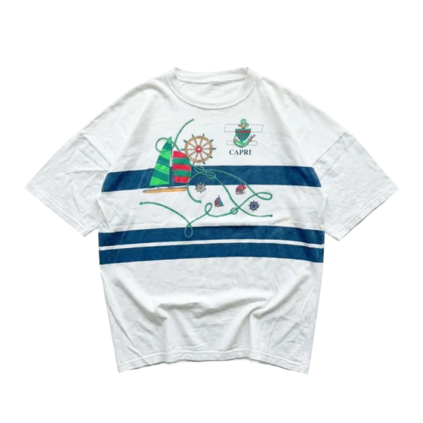 Vintage Love T-shirt Capri XL Vintage Streetwear Retro - widok ogólny przód vintage