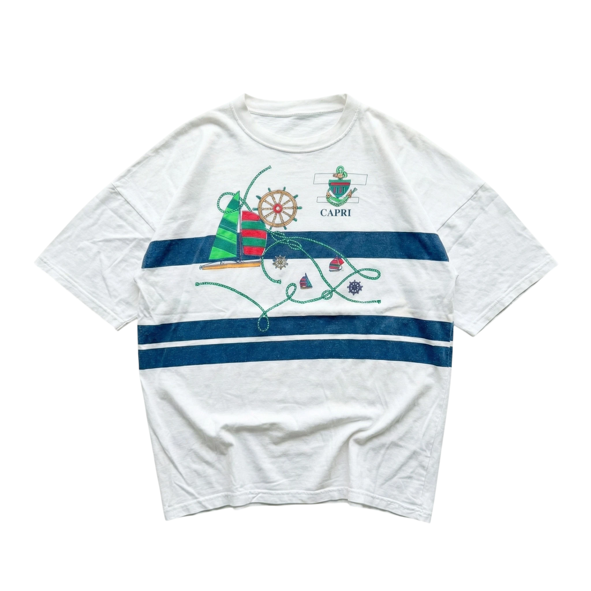 Vintage Love T-shirt Capri XL Vintage Streetwear Retro - widok ogólny przód vintage