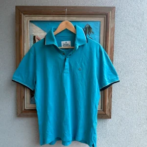 Vivienne Westwood Koszulka Polo Turkusowa XL Vintage - zdjęcie 3