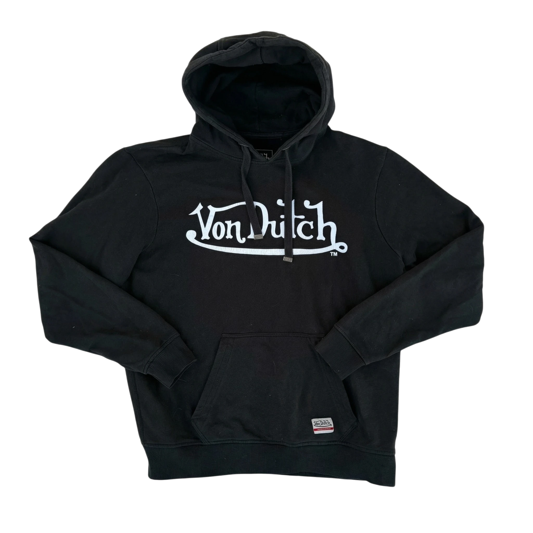 Von Dutch Bluza Hoodie XL Vintage Streetwear - widok ogólny przód vintage