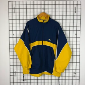adidas Kurtka Wiatrówka z Haftem XL Vintage Streetwear - zdjęcie 2