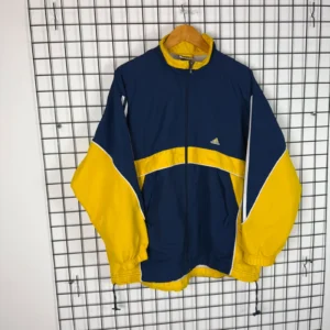adidas Kurtka Wiatrówka z Haftem XL Vintage Streetwear - zdjęcie 3