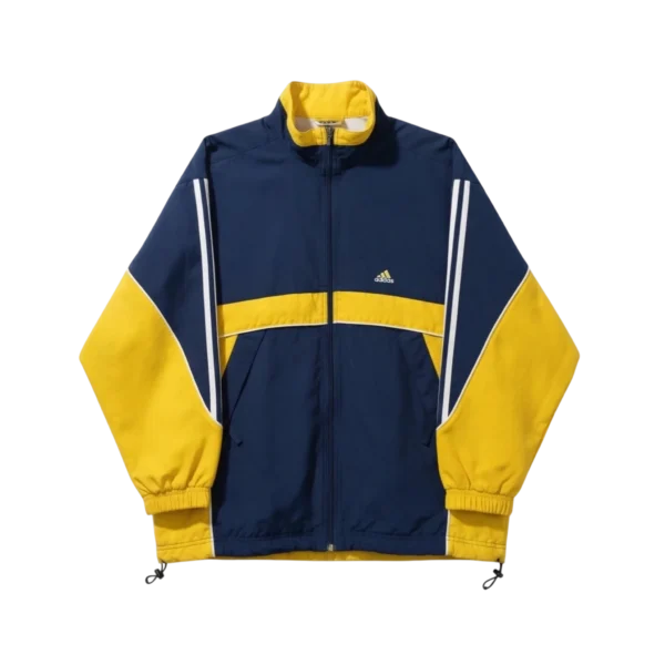 adidas Kurtka Wiatrówka z Haftem XL Vintage Streetwear - widok ogólny przód vintage