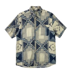 Abstract Koszula Abstract Print L Vintage Streetwear - widok ogólny przód vintage