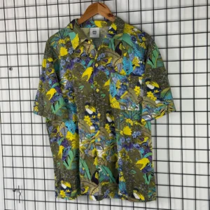 Abstract Koszula Hawajska L Vintage Retro Streetwear - zdjęcie 3