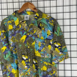 Abstract Koszula Hawajska L Vintage Retro Streetwear - zdjęcie 4