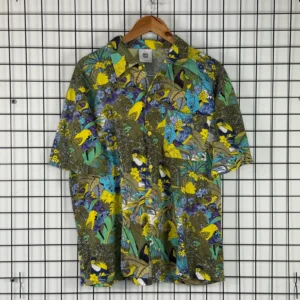 Abstract Koszula Hawajska L Vintage Retro Streetwear - zdjęcie 2