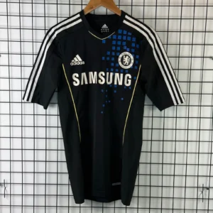 Adidas Koszulka Chelsea Czarna M Vintage Retro Streetwear - zdjęcie 2