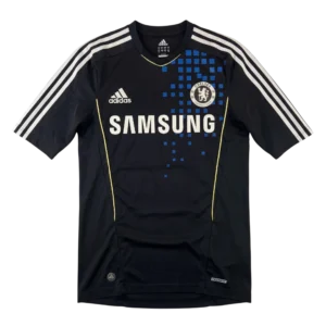 Adidas Koszulka Chelsea Czarna M Vintage Retro Streetwear - widok ogólny przód vintage