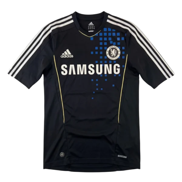 Adidas Koszulka Chelsea Czarna M Vintage Retro Streetwear - widok ogólny przód vintage