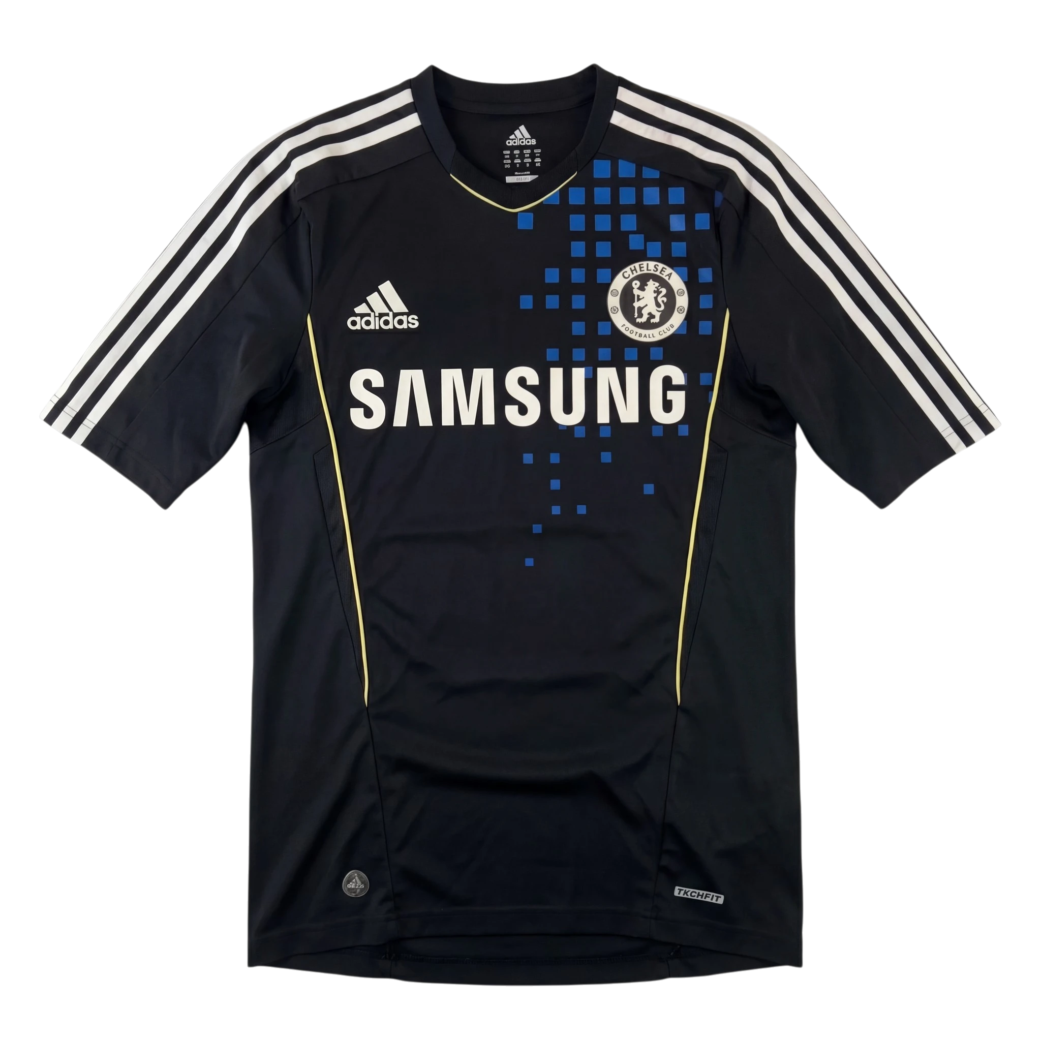 Adidas Koszulka Chelsea Czarna M Vintage Retro Streetwear - widok ogólny przód vintage