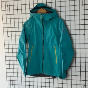Arc'teryx Kurtka Goretex Turkusowa S Vintage Streetwear - zdjęcie 4
