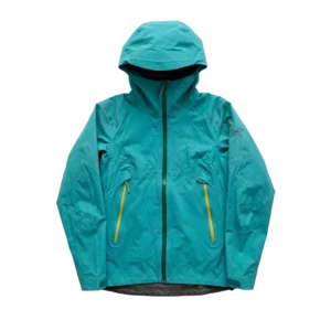 Arc'teryx Kurtka Goretex Turkusowa S Vintage Streetwear - widok ogólny przód vintage