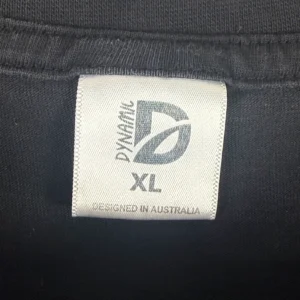 Australia Koszulka z Haftem Czarna L Vintage Streetwear - zdjęcie 4