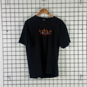 Australia Koszulka z Haftem Czarna L Vintage Streetwear - zdjęcie 2