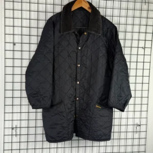 Barbour Kurtka Pikowana Ocieplana XL Vintage Streetwear - zdjęcie 4